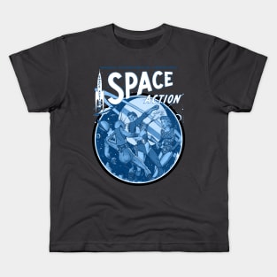 Sci Fi Space Action Adventures Kids T-Shirt